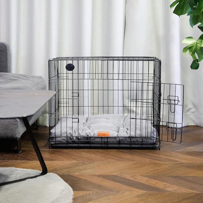 Ліжко Benny Dog Comfort , Оксфорд тканина, сірий, L 76x50x10см