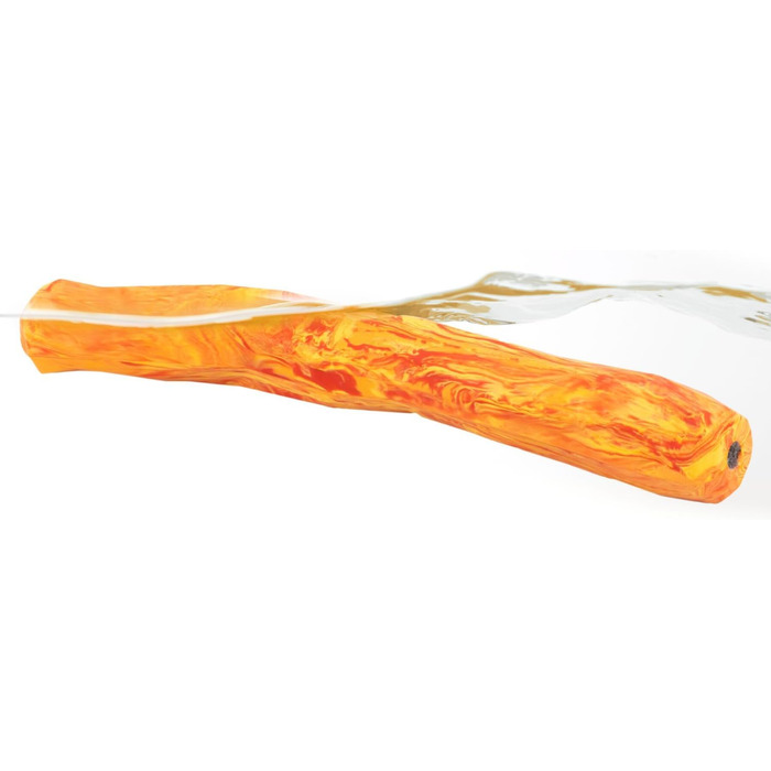 Ruffwear Gnawt-a-Stick довговічна іграшка для собак, помаранчева