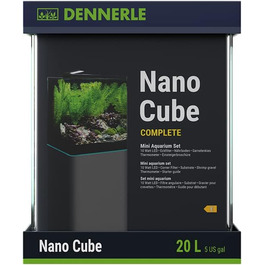 Dennerle Nano Cube Complete 20 л – Міні-акваріум комплект для акваріумних рибок та рослин