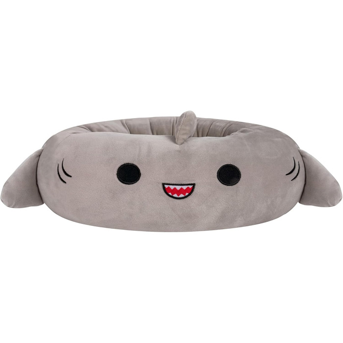 Лежак для домашніх тварин Squishmallows Gordon Акула, 50,8 см, ультрам'який плюш, офіційний