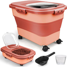 Контейнер для корму для собак Viretec, 2,3-9 кг, складний, герметичний
