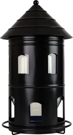 Металева годівниця для птахів, 326 Giant Bird Feeder Black -