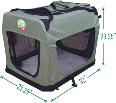 М'яка транспортна коробка Go Pet Club, шавлія (81 см)