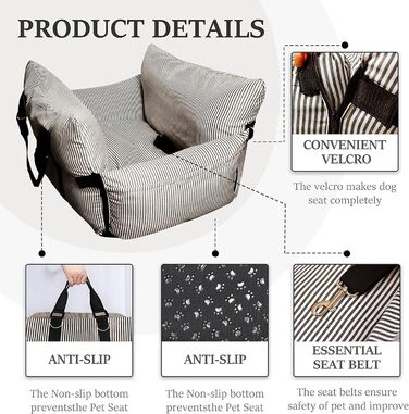 Автокрісло-бустер Johnear Dog Seat, знімне, що миється