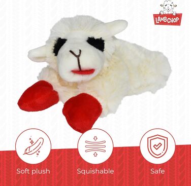 Багатофункціональна ліцензована іграшка для собак Lamb Chop Jumbo