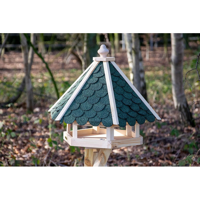 Вілла для птахів dobar 98521FSCe 6-кутна, зелена, 45x541 см