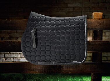 Вальтрап Equiline Rio Strass для виїздки, чорний, зі стразами