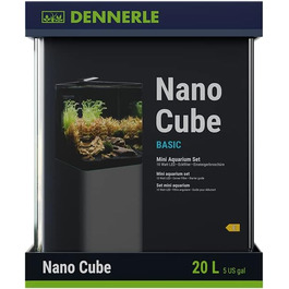 Nano-акваріум Dennerle Cube Basic 20 л з округлим склом