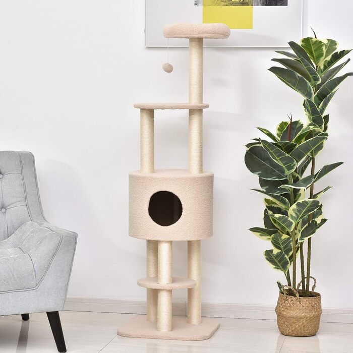 З Cat Tree, Собачий будиночок, Бежевий
