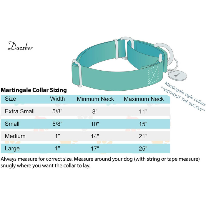 Нашийник для собак Dazzber Martingale, камуфляж джунглів