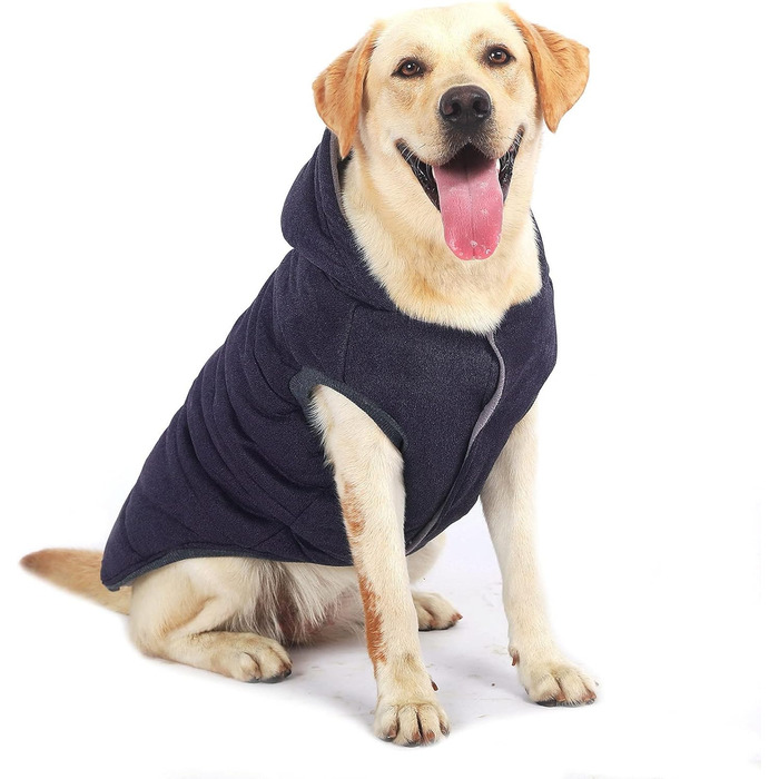 Пальто з капюшоном Zunea Dog Fleece, тепле, вітрозахисне, 9XL