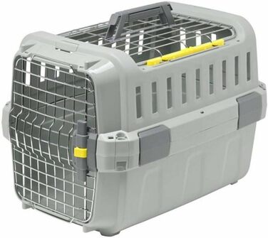 Контейнер для транспортування тварин MP Transport OdySSEY сірий, малий, 54,8 x 36 x 36,2 см