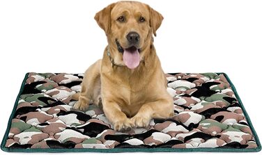 Матрац для собак або котів EVERGREENWEB 90x115 см, 10 см, Waterfoam, знімний і праний чохол