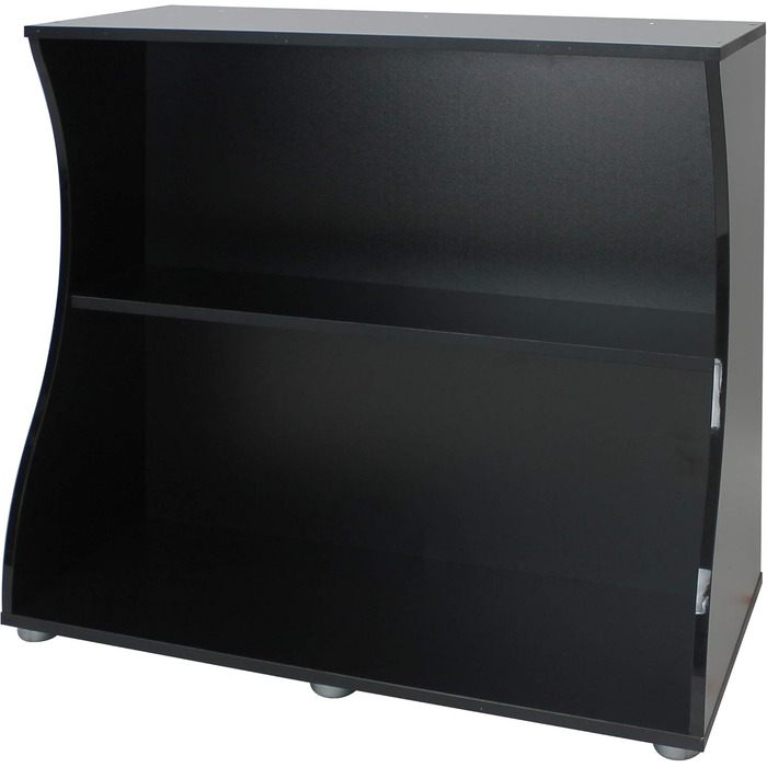 Шафа Fluval Flex 123L відкрита, чорна