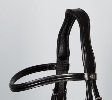 Анатомічна вуздечка Harry's Horse, чорна, розмір cob