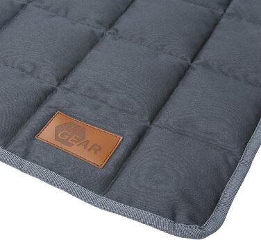 Лежак для собак your GEAR Lana 160x100 см, бавовна Oeko-TEX, м'який, міцний, праний, для дому та вулиці