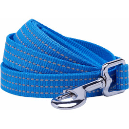 Світловідбиваючий повідець для собаки Blueberry Pet, темно-зелений, S
