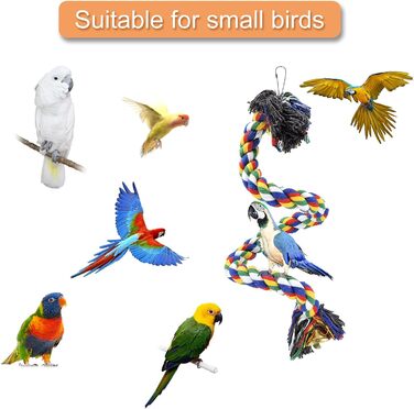 Іграшка Andiker Bird альпіністська мотузка та гойдалки (50см)
