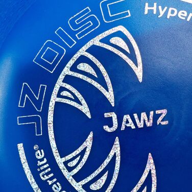 Фрізбі для собак Hyperflite K10 Jawz, міцне та стійке до укусів, синє, X-Flash, для великих і малих собак, для апортування та ігор