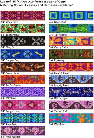 Шлейка для собак LupinePet Originals 40,666 см (Alpen Glow)