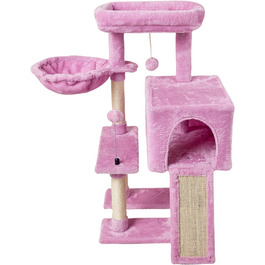 Вежа Cat Tree Tower рожевий з Cat Tree & Bed, 10