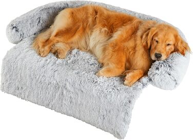 Диван для собак Codi Calming, світло-сірий, 114x94x15 см