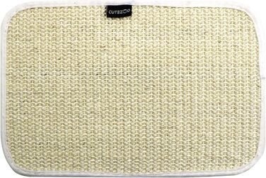 Килимок для кішок GIBZ Sisal, 8050см, білий