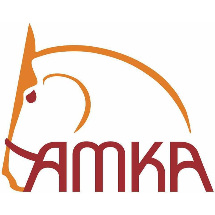 AMKA неопреновий короткий вальтрап для коня, дресурний, чорний, ремінь під живіт для сідла