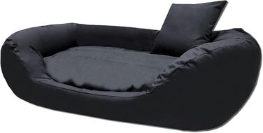 Ліжко для тварин Odol-Plu XXL, водонепроникне, 110x80 см (чорне)