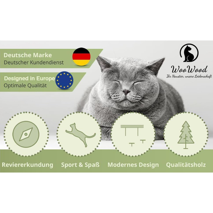 Скеледром WOOWOOD Коти в т.ч. Котячі сходи